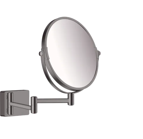 AddStoris Дзеркало для гоління Brushed Black Chrome (41791340)