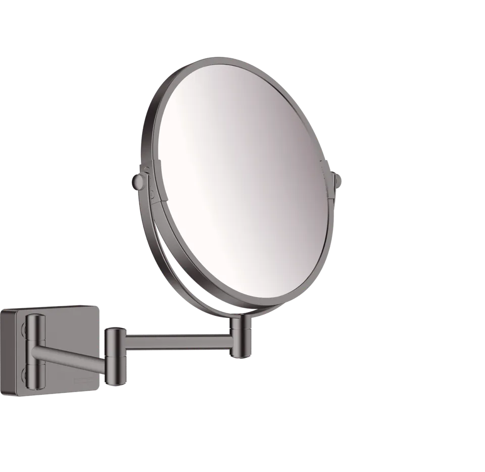 AddStoris Дзеркало для гоління Brushed Black Chrome (41791340)