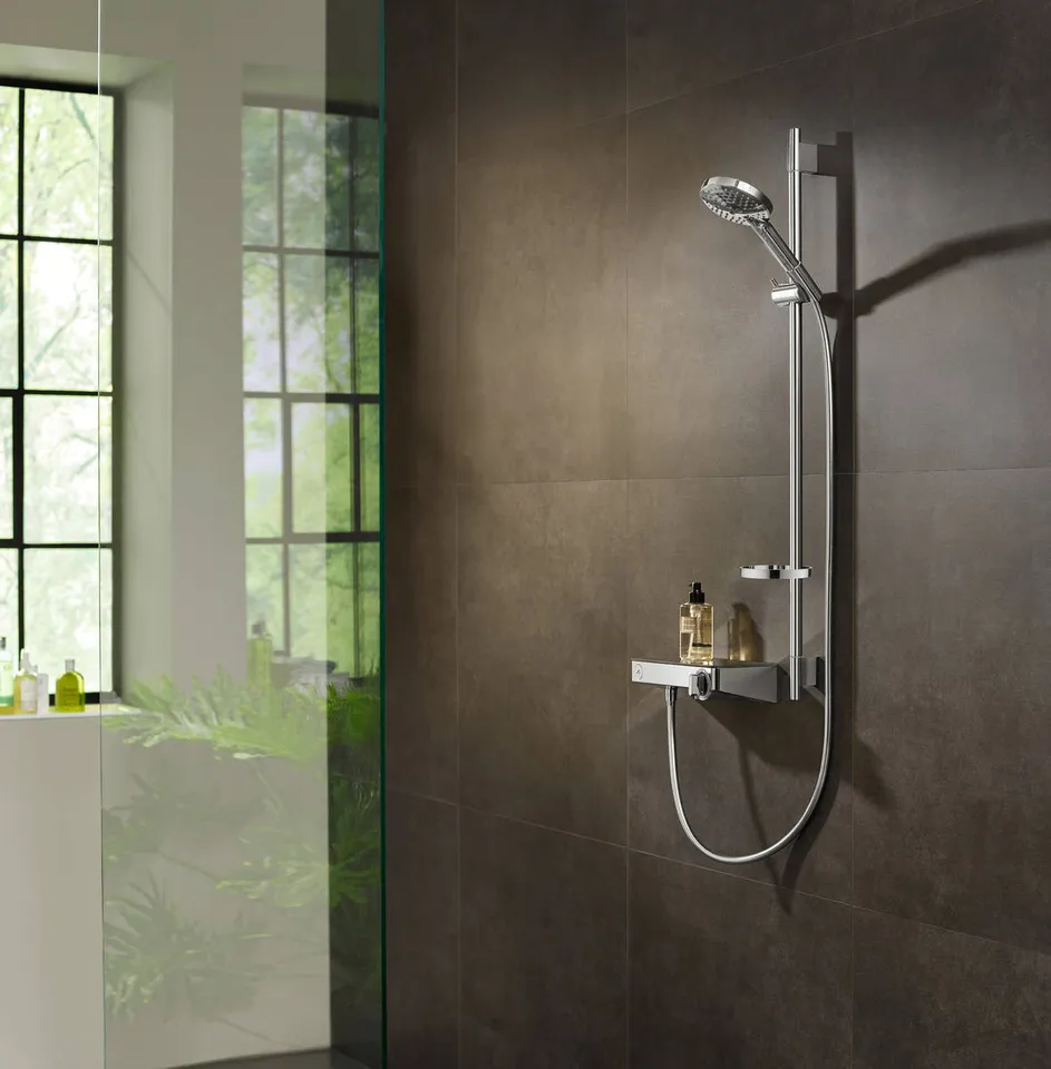 Ручний душ Raindance Select S PowderRain 120 3jet P (26014340), Brushed Black Chrome — фото 3
