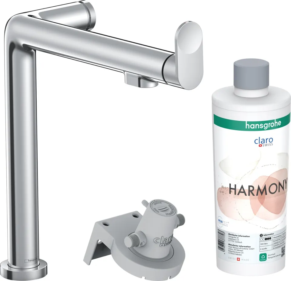 Змішувач Aqittura M91 FilterSystem 240 1jet кухонний сет з Harmony, Chrome (76802000)