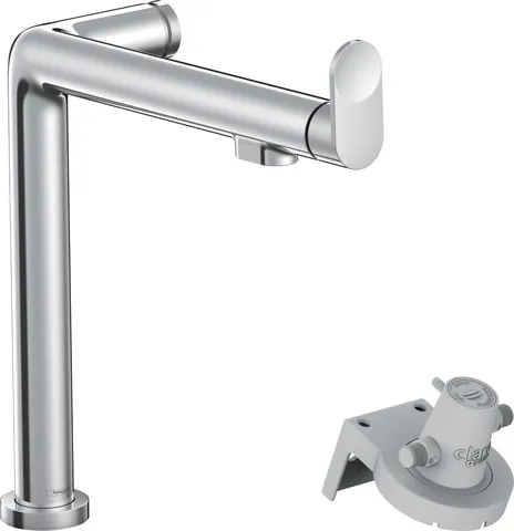 Змішувач Aqittura M91 FilterSystem 240 1jet кухонний, Chrome (76804000)