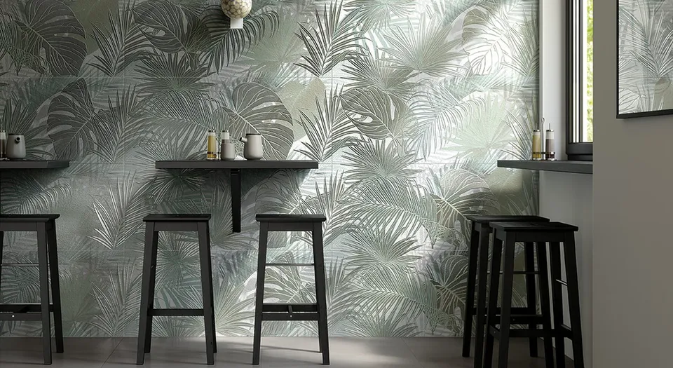 MILANO MOOD TROPICAL VERDE RT 50х120 декор fQDI (плитка настінна) — фото 5