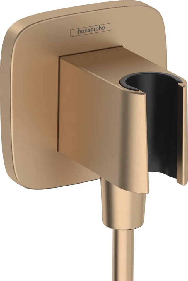 Шлангове під'єднання FixFit Porter Q з тримачем Brushed Bronze (26887140)
