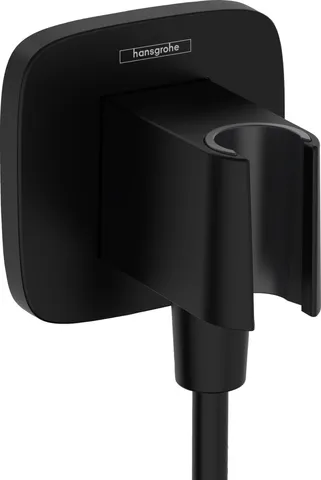 Шлангове під'єднання FixFit Porter Q з тримачем, Matt Black (26887670)