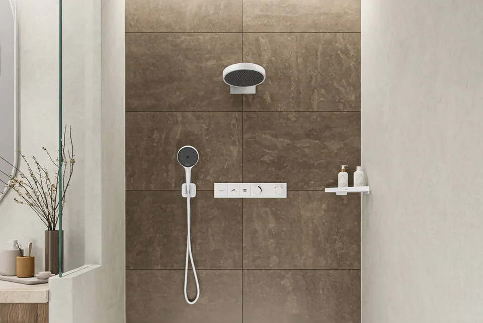 Шлангове під'єднання FixFit Porter Q з тримачем Matt White (26887700) — фото 2
