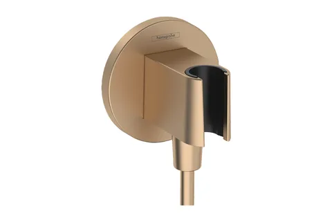 Шлангове під'єднання FixFit Porter S з тримачем Brushed Bronze (26888140)