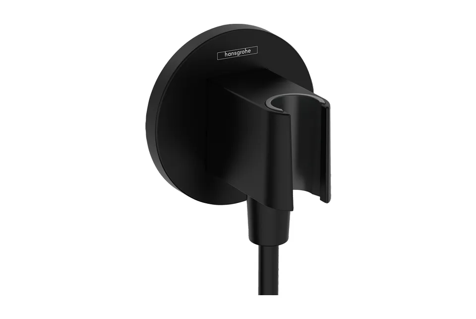 Шлангове під'єднання FixFit Porter S з тримачем Matt Black (26888670)
