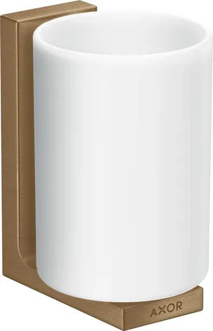 Стакан підвісний Axor Universal Rectangular, Brushed Bronze (42604140)