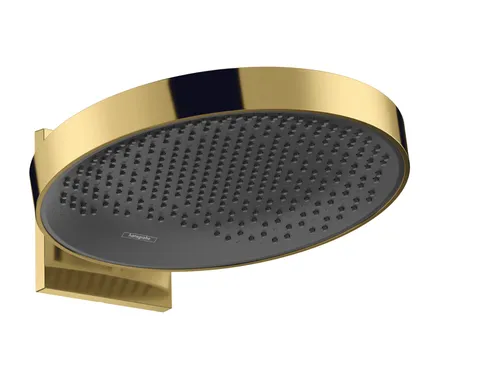 Верхній душ Rainfinity 360 1jet з тримачем, Polished Gold Optic (26230990)