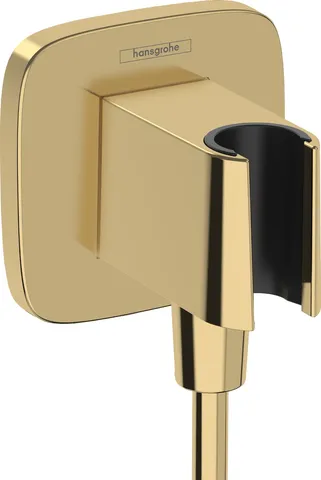 Шлангове під'єднання FixFit Porter Q з тримачем Polished Gold Optic (26887990)