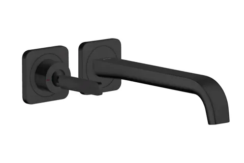 Змішувач Axor Citterio E 221 для умивальника зі стіни, Matt Black 36106670