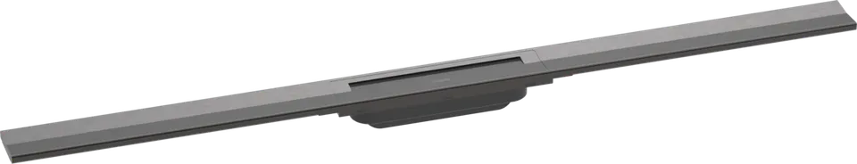 Верхня частина "RainDrain Flex" для душового трапу 1000 мм Brushed Black Chrome (56046340)