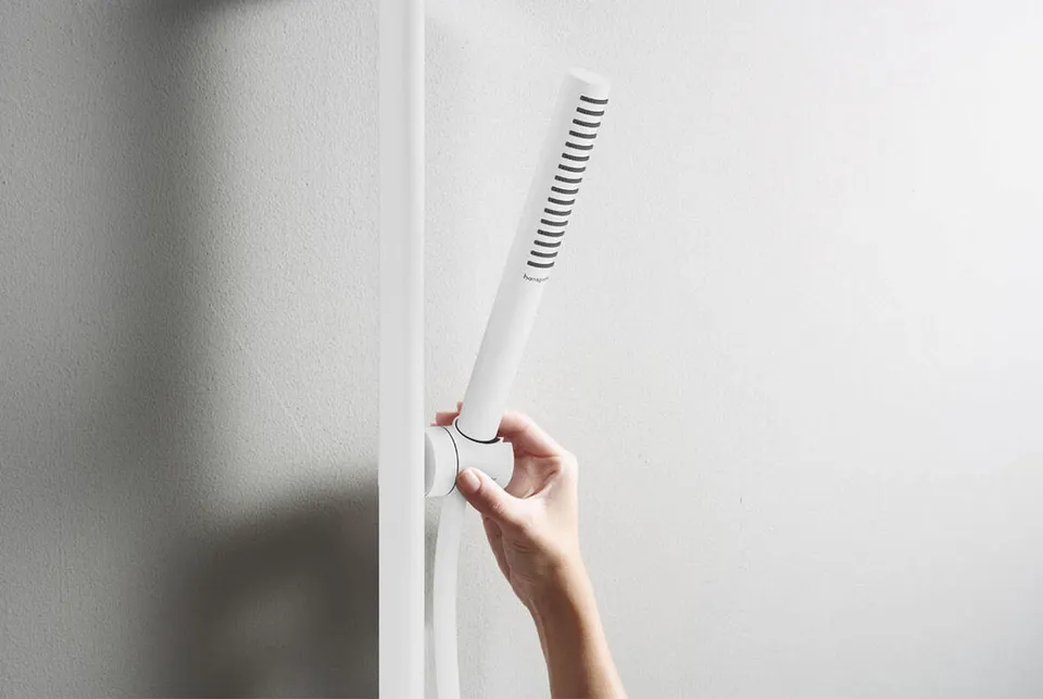 Ручний душ Pulsify S 100 1jet EcoSmart Matt White (24125700) — фото 4