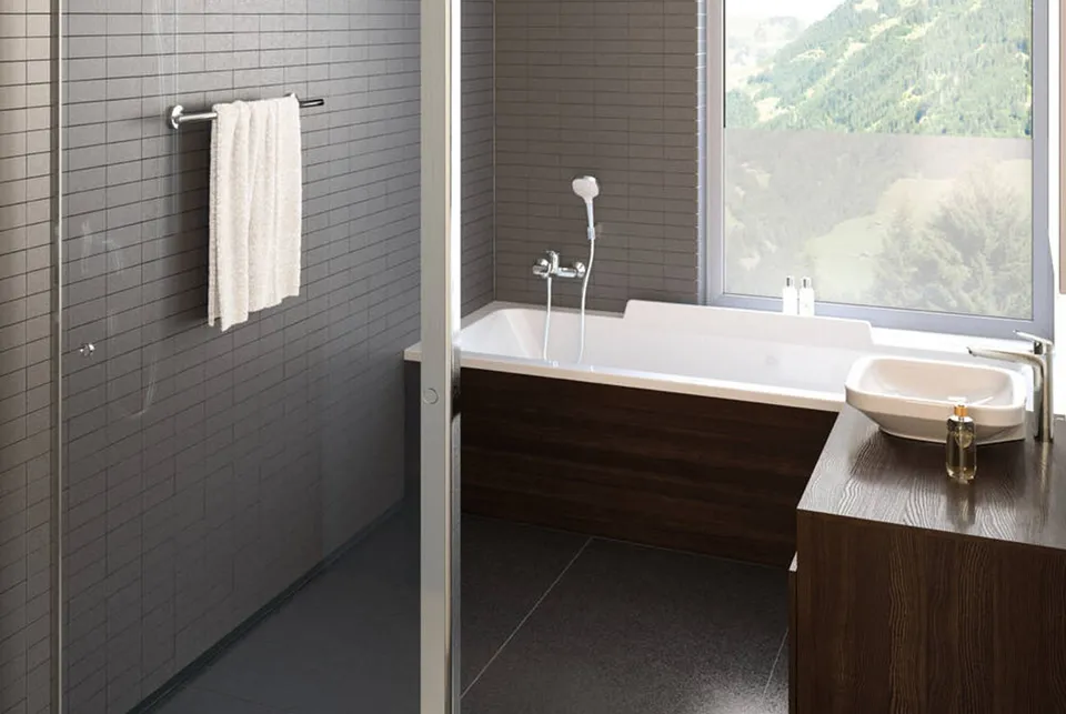 Душовий набір Croma Select E 1jet Porter 1,25 м, White/Chrome (26424400) — фото 2