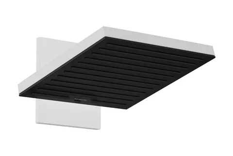 Верхній душ Pulsify E 260 2jet EcoSmart з тримачем, Matt White (24351700)