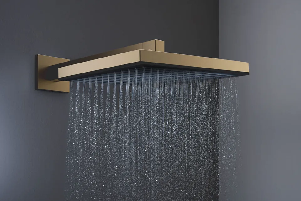 Верхній душ Pulsify Е 260 1jet EcoSmart, Brushed Bronze (24331140) — фото 3