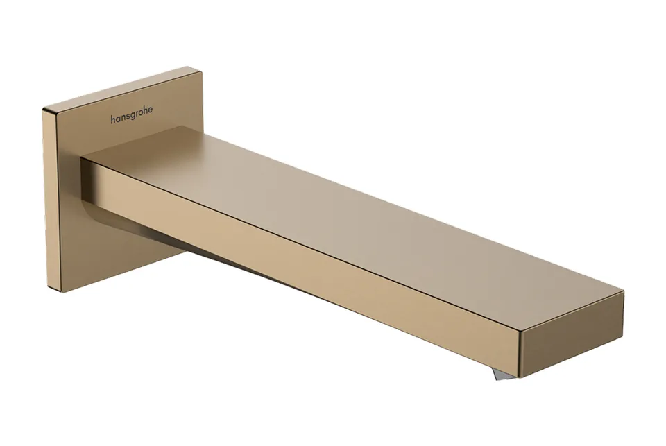 Вилив Tecturis E на ванну з виступом 210 мм, Brushed Bronze (73410140)
