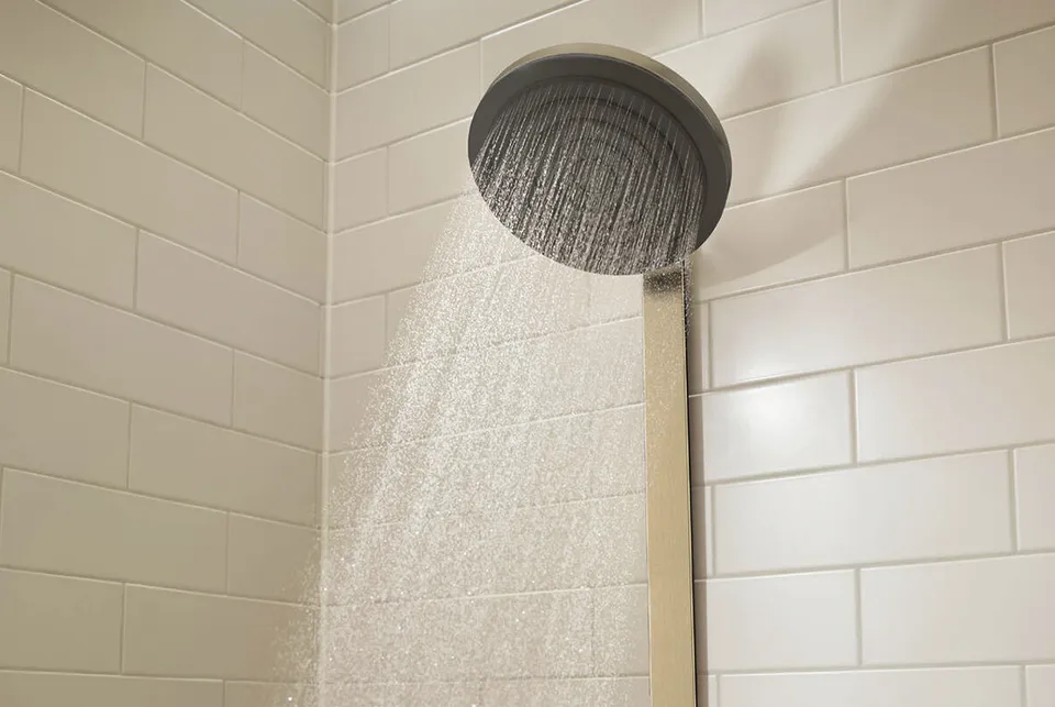 Душова система Pulsify S Showerpipe 260 2jet 400 EcoSmart, Brushed Bronze (24241140) — фото 4