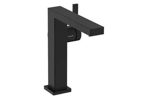 Змішувач Tecturis E 150 Fine CoolStart EcoSmart+ для умивальника без донного клапана, Matt Black (73041670)