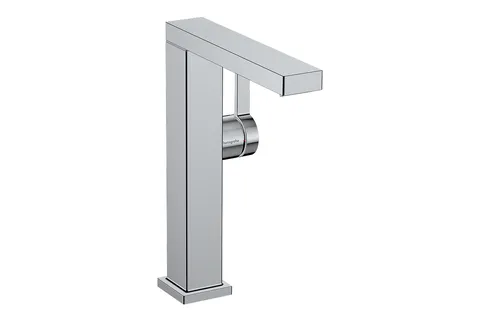 Змішувач для умивальника Tecturis E 210 Fine CoolStart EcoSmart+ push-open, поворотний вилив, Chrome (73060000)