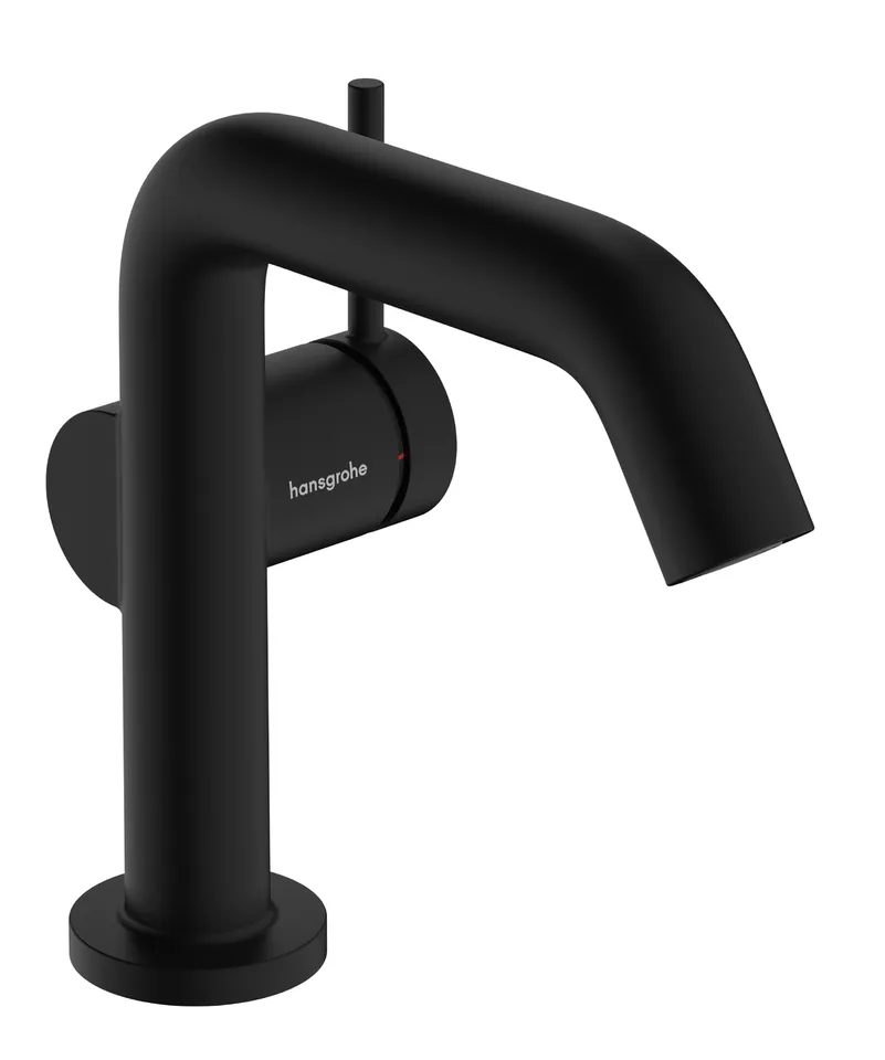 Змішувач Tecturis S 110 Fine CoolStart для умивальника з донним клапаном pop-up, Matt Black (73323670)