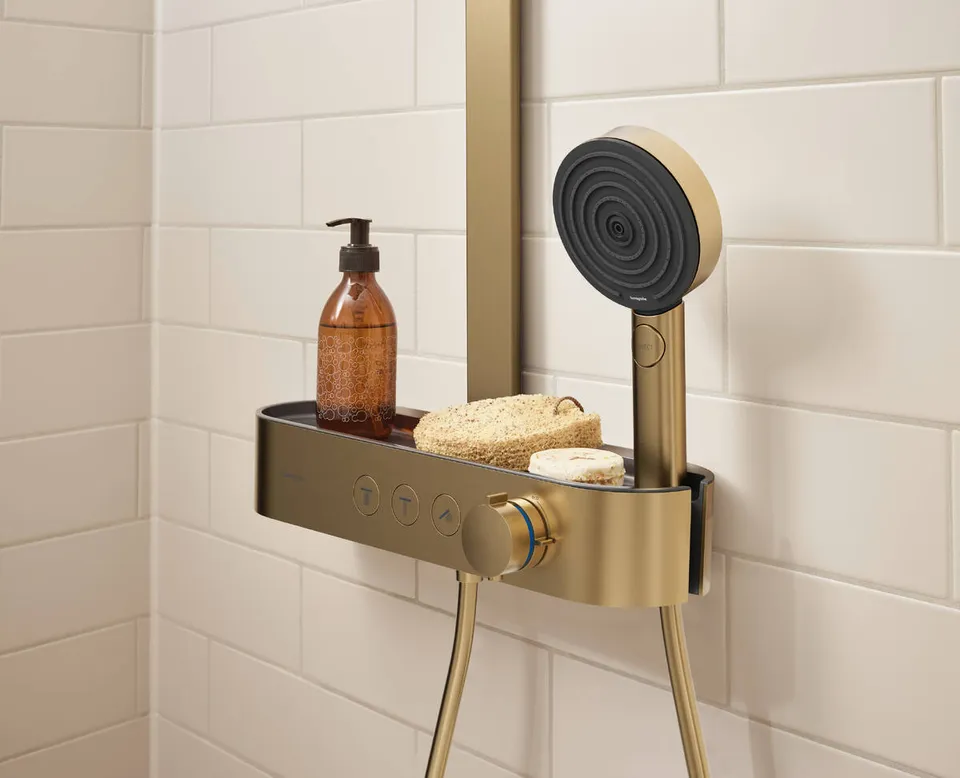 Ручний душ Pulsify Select Relaxation 105 3jet EcoSmart, Brushed Bronze (24111140) — фото 2