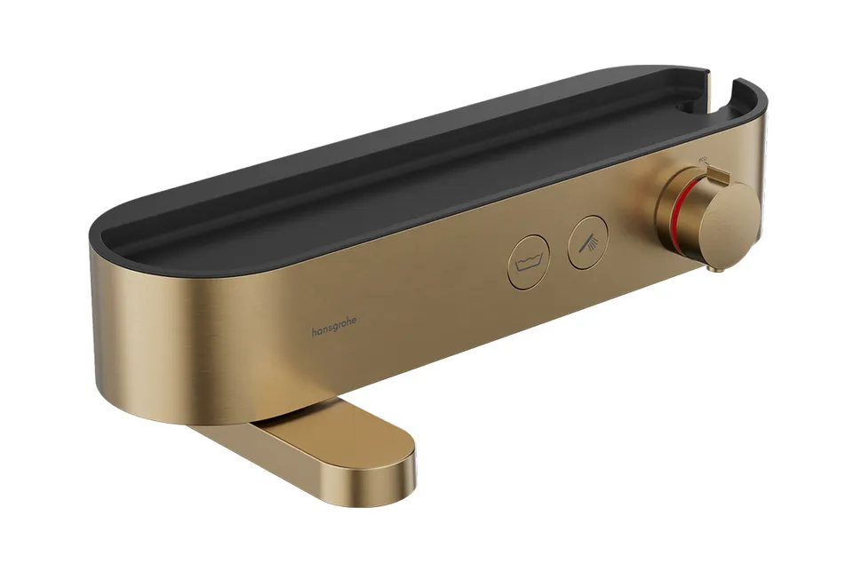 Термостат ShowerTablet Select 412 мм для ванни, Brushed Bronze (24340140)