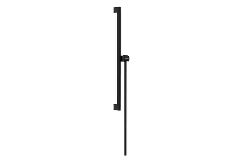 Душова штанга Unica S Puro 65 см зі шлангом 160 см, Matt Black (24402670)