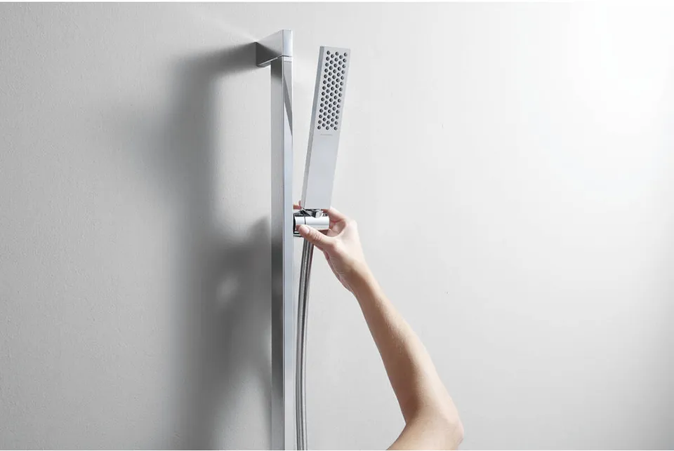 Душовий набір Pulsify E 100 1jet EcoSmart 90 см, Chrome (24380000) — фото 3