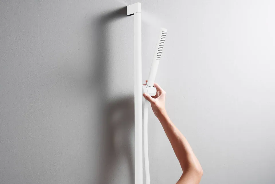 Душовий набір Pulsify S 100 1jet EcoSmart 65 см, Matt White (24372700) — фото 3
