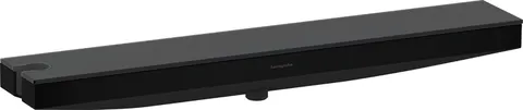 Шлангове під'єднання Porter 500 Rainfinity з поличкою L, Matt Black (26843670)