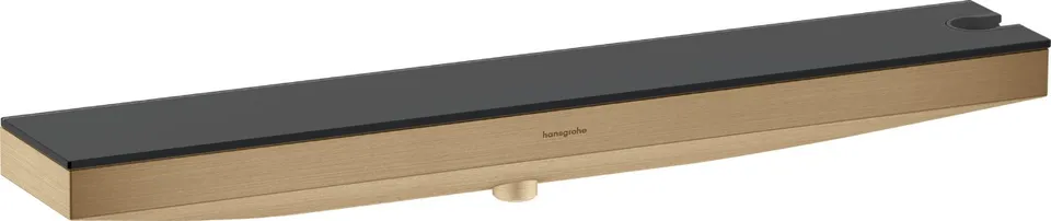 Шлангове під'єднання Porter 500 Rainfinity з поличкою R, Brushed Bronze (26858140)