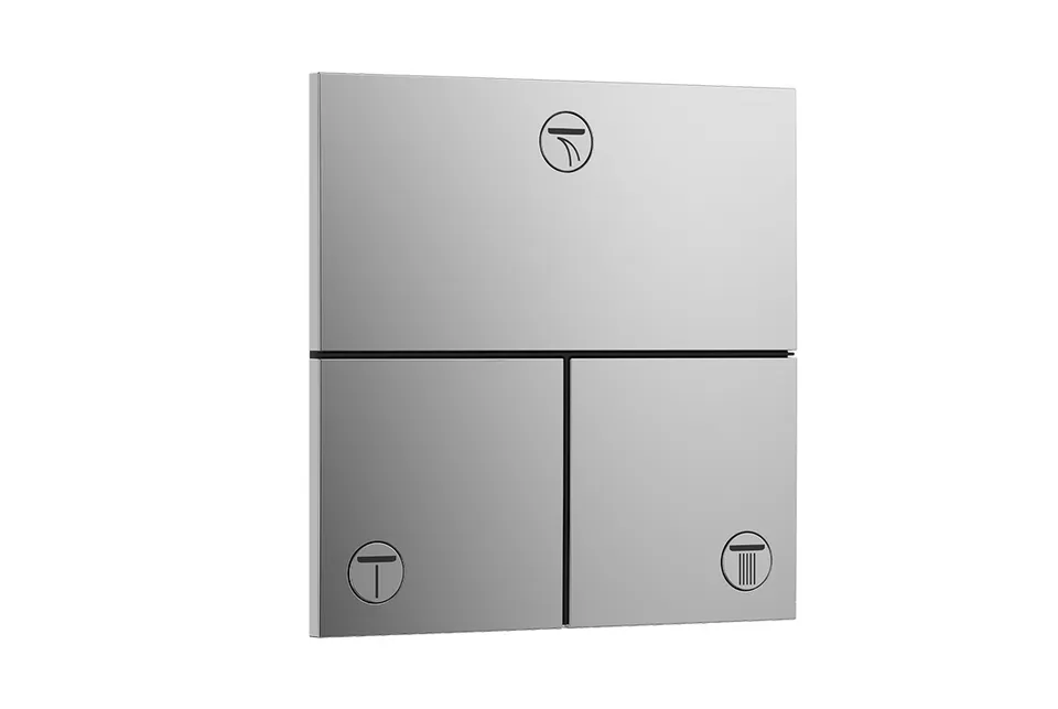 Перемикач ShowerSelect Comfort E на 3 функції, Chrome (15573000)