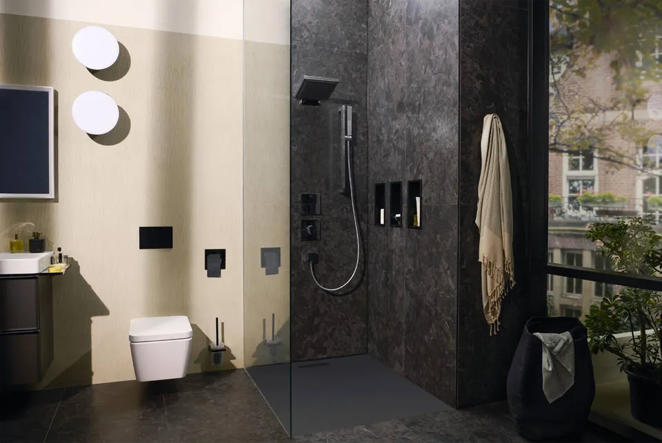 Перемикач ShowerSelect Comfort E на 3 функції, Chrome (15573000) — фото 2