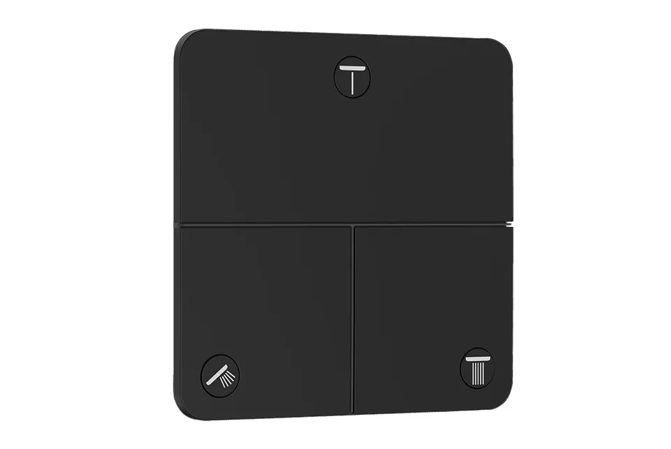 Перемикач ShowerSelect Comfort Q на 3 функції, Matt Black (15587670)