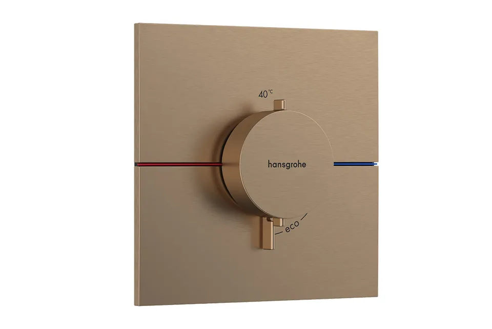 Термостат прихованого монтажу ShowerSelect Comfort E HighFlow, Brushed Bronze (15574140)
