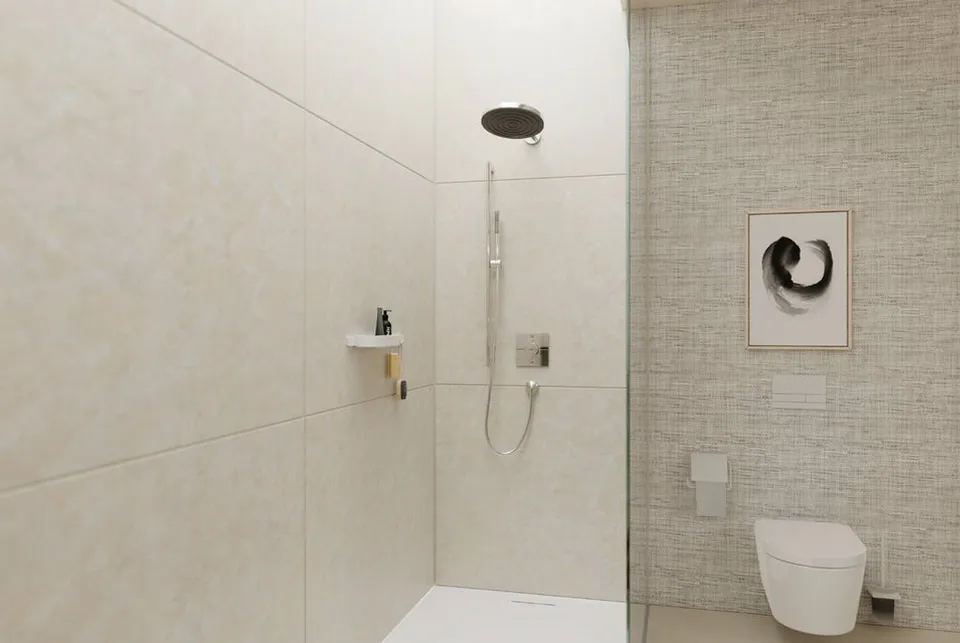 Термостат прихованого монтажу ShowerSelect Comfort E HighFlow, Chrome (15574000) — фото 2