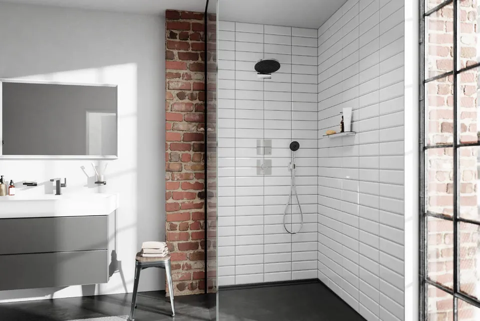 Термостат прихованого монтажу ShowerSelect Comfort E HighFlow на 1 функцію, Chrome (15575000) — фото 2