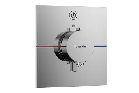 Термостат прихованого монтажу ShowerSelect Comfort E на 1 функцію, Chrome (15571000)