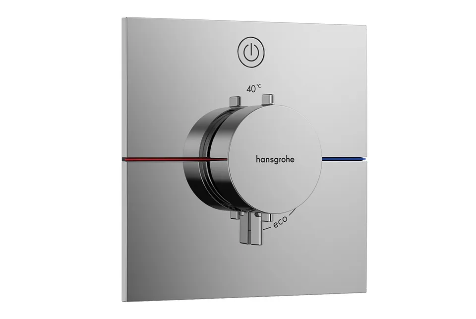 Термостат прихованого монтажу ShowerSelect Comfort E на 1 функцію, Chrome (15571000)