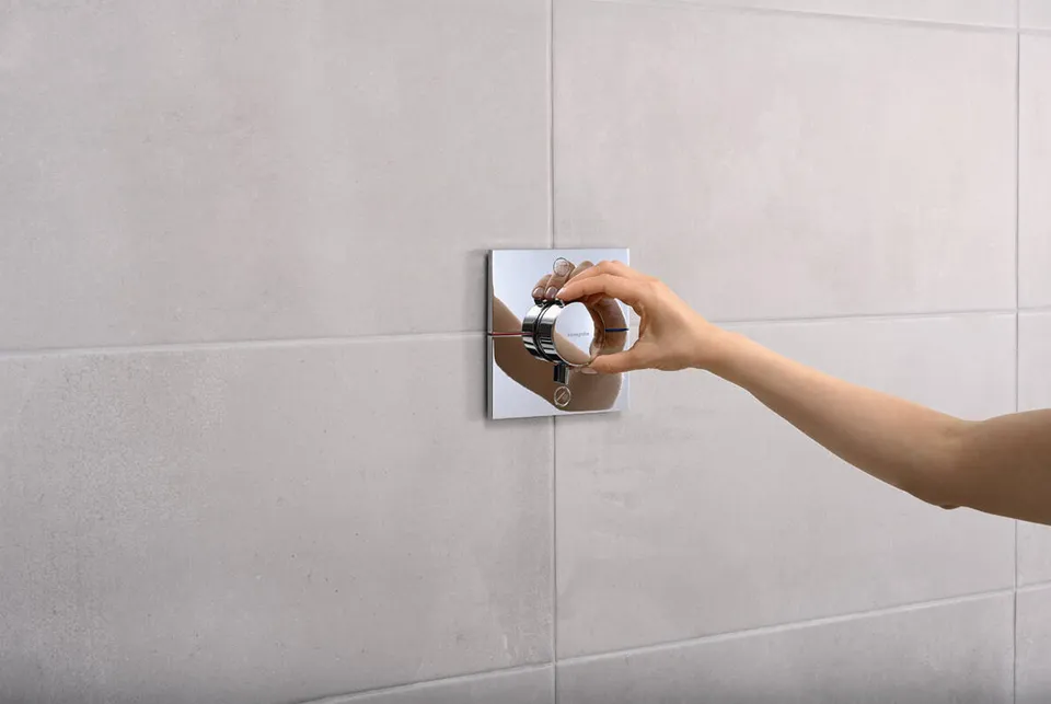 Термостат прихованого монтажу ShowerSelect Comfort E на 2 функції, Chrome (15572000) — фото 4