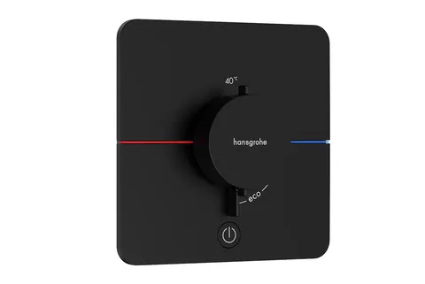 Термостат прихованого монтажу ShowerSelect Comfort Q HighFlow на 1 функцію, Matt Black (15589670)