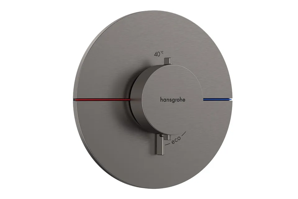 Термостат прихованого монтажу ShowerSelect Comfort S HighFlow, Brushed Black Chrome (15559340)