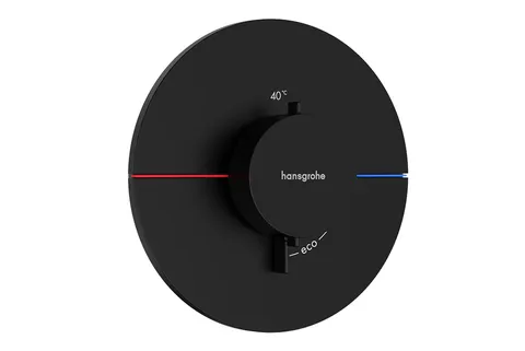 Термостат прихованого монтажу ShowerSelect Comfort S HighFlow, Matt Black (15559670)