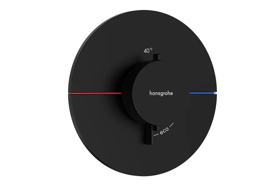 Термостат прихованого монтажу ShowerSelect Comfort S HighFlow, Matt Black (15559670)