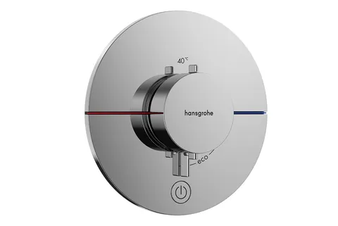Термостат прихованого монтажу ShowerSelect Comfort S HighFlow на 1 функцію, Chrome (15562000)