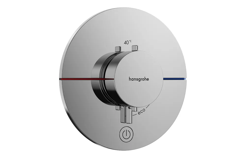 Термостат прихованого монтажу ShowerSelect Comfort S HighFlow на 1 функцію, Chrome (15562000)