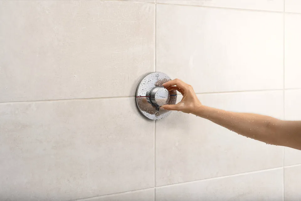 Термостат прихованого монтажу ShowerSelect Comfort S на 2 функції, Chrome (15554000) — фото 3