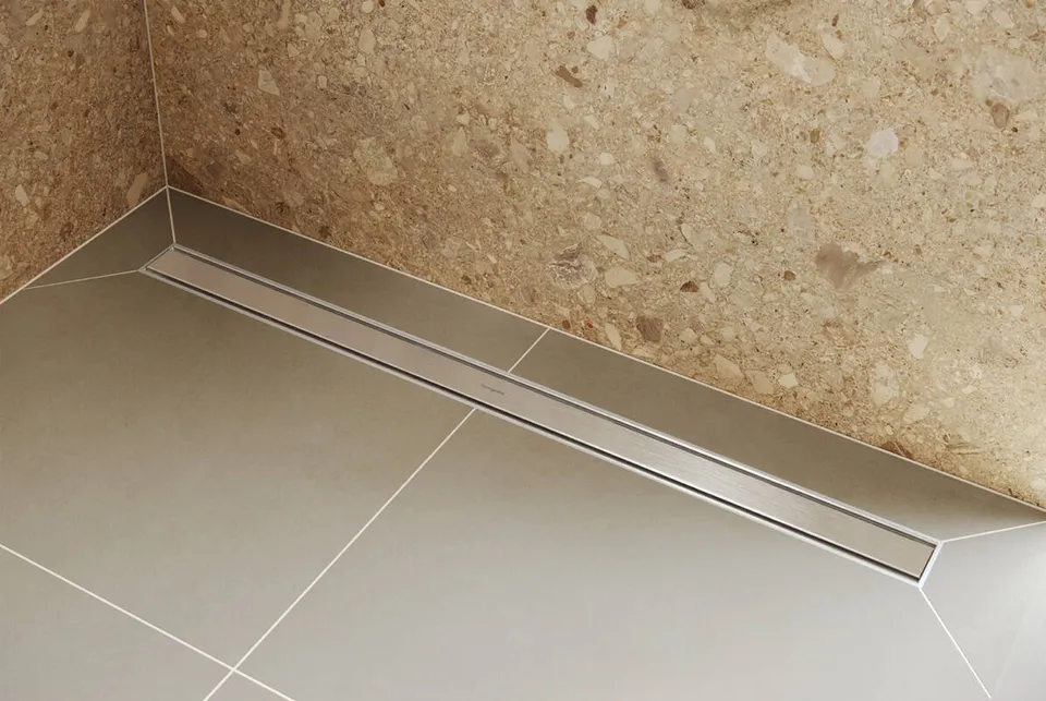Верхня частина "RainDrain Original" для душового трапу 600 мм Brushed Stainless Steel (56196800) — фото 2