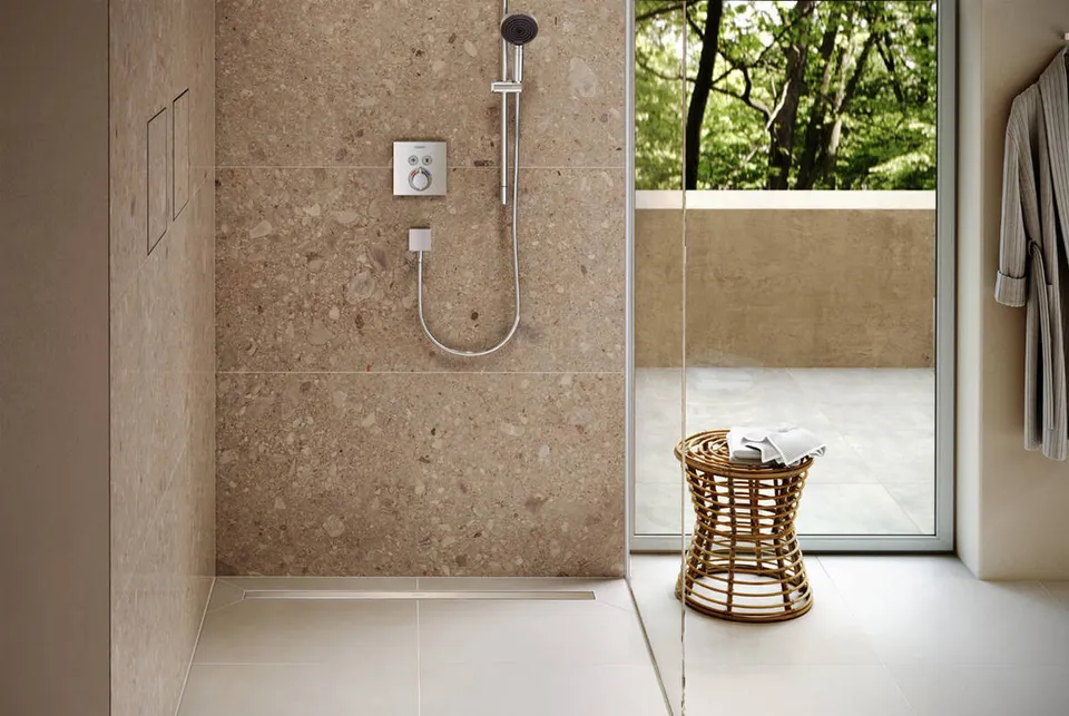 Верхня частина "RainDrain Original" для душового трапу 800 мм Brushed Stainless Steel (56198800) — фото 3